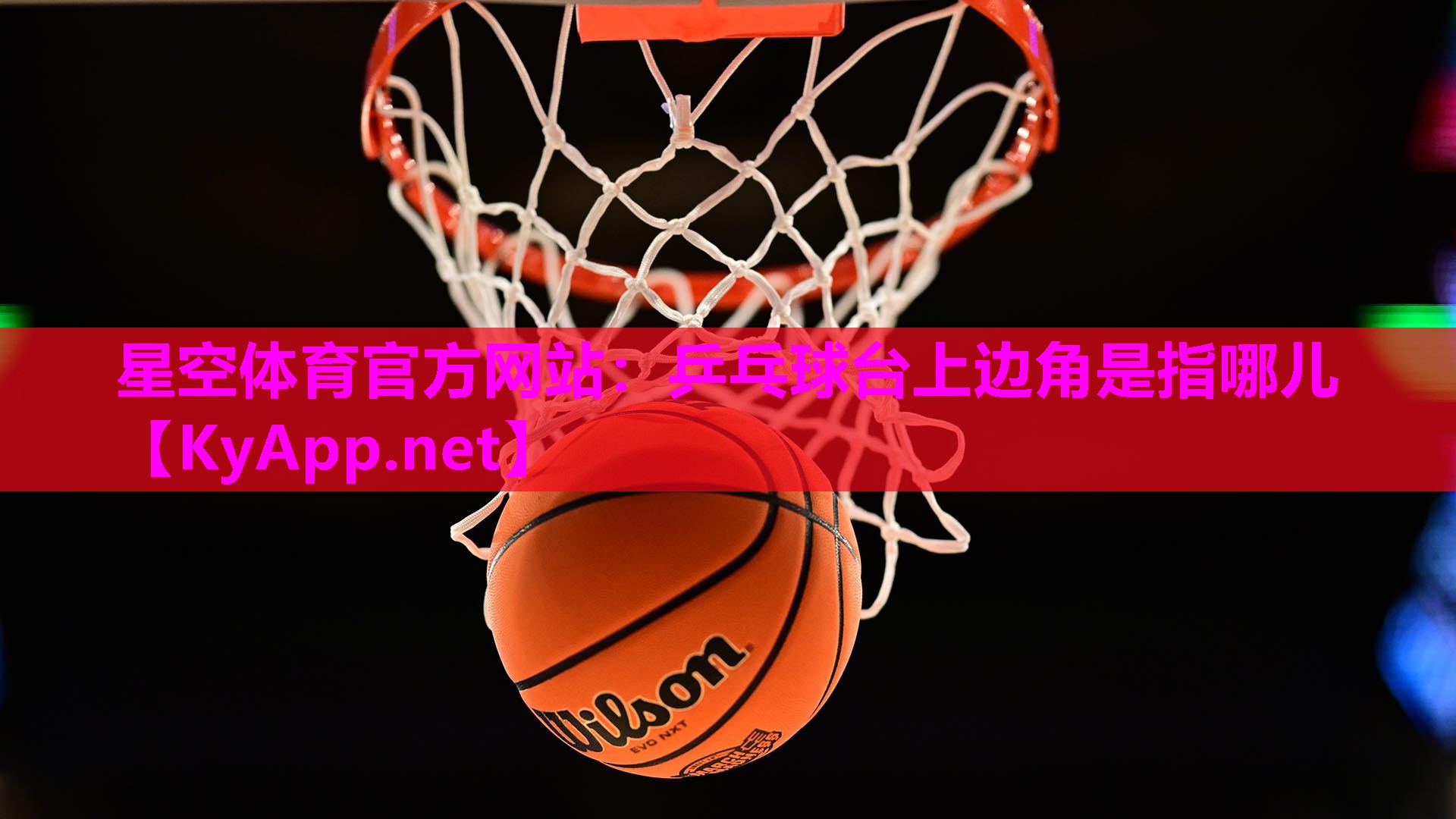 星空体育官方网站：乒乓球台上边角是指哪儿