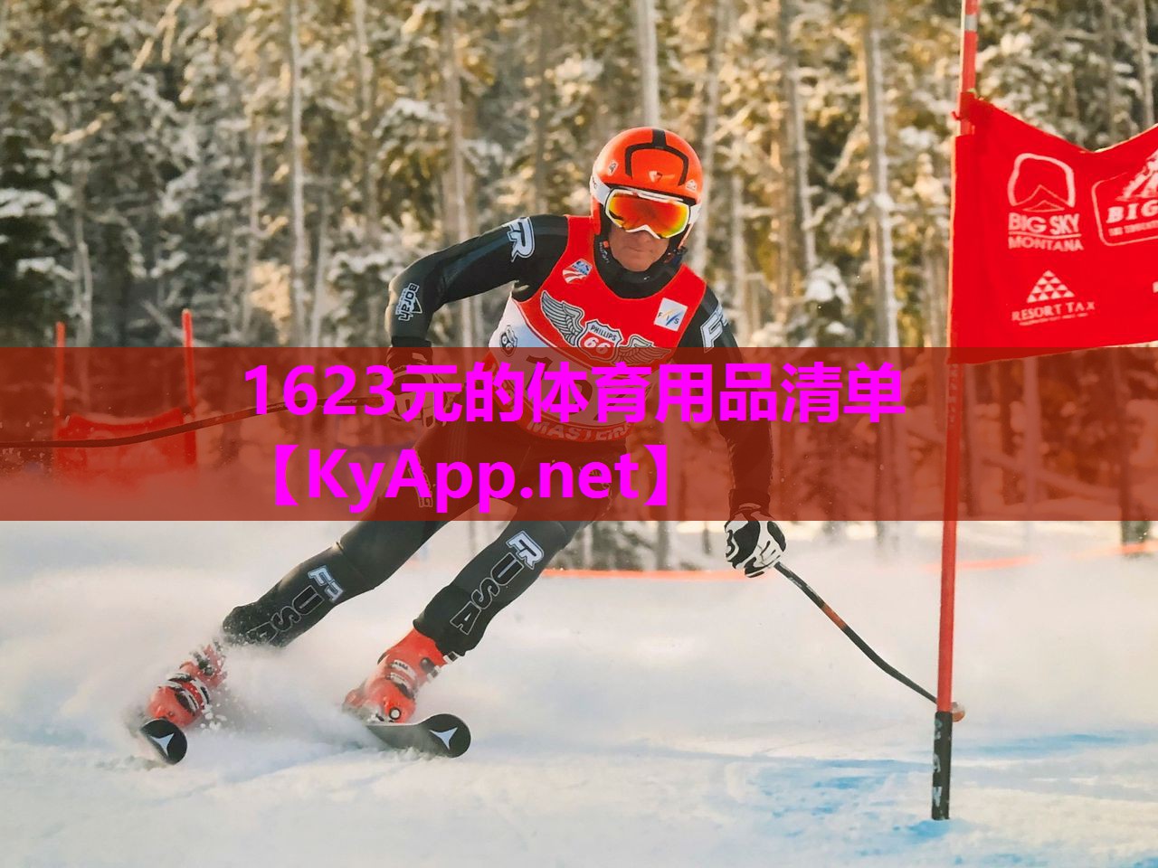 1623元的体育用品清单